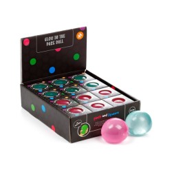 🌙✨ Squeezy Balle Anti-Stress Phosphorescente en Maltose (Lot de 12)