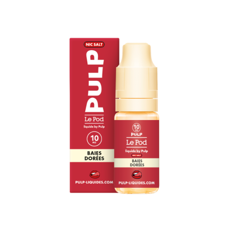 🍓✨ Baies Dorées Nic Salt Le Pod Liquide Pulp 10ml - 10 mg