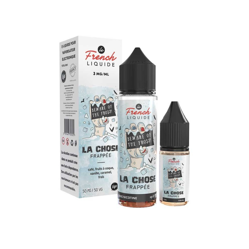 🧊☕ La Chose Frappée Easy2Shake 50ml Le French Liquide - 03 mg - 50/50