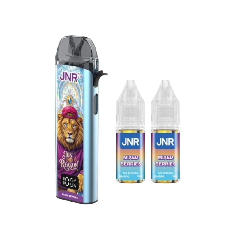 🍓🍇 Kit Jpuff 47000 (2 x 10ml) 20mg JNR - Mixed Berries