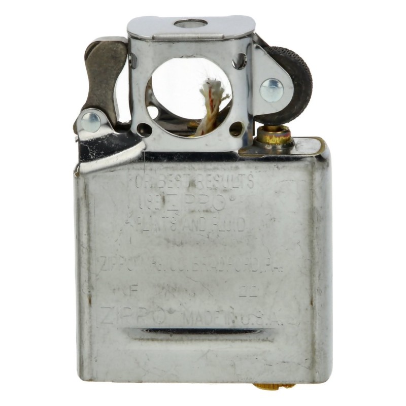 🔥 INSERT PIPE CHROME POUR BRIQUET ZIPPO