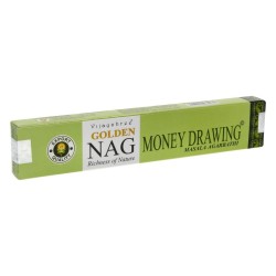 🪔✨ Encens Vijayshree Golden Nag Money Drawing 15g – Par 12