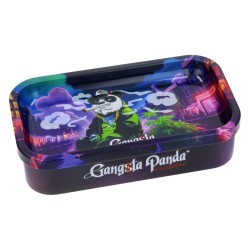 🐼🌆 Boîte en Métal Gangsta Panda Floating In A'DAM