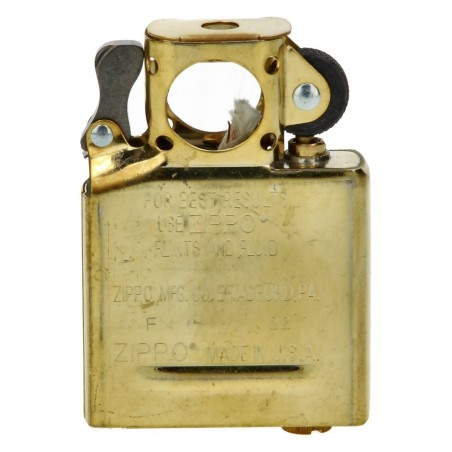 🔥✨ Insert Pipe Gold Flashed pour Briquet Zippo