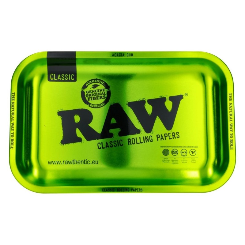 💚🌿 Plateau en Métal RAW Emerald Green