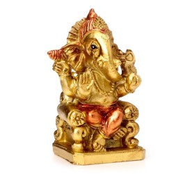 🕉️🐘 Figurines Monde de Ganesh – Présentoir de 12