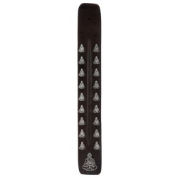 🪷🪵 Porte-Encens Attrape-Cendres en Bois – Bouddha – Par 4