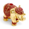 🐘✨ Porte-Encens Éléphant Doré – Par 12