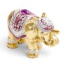 🐘✨ Porte-Encens Éléphant Doré – Par 12