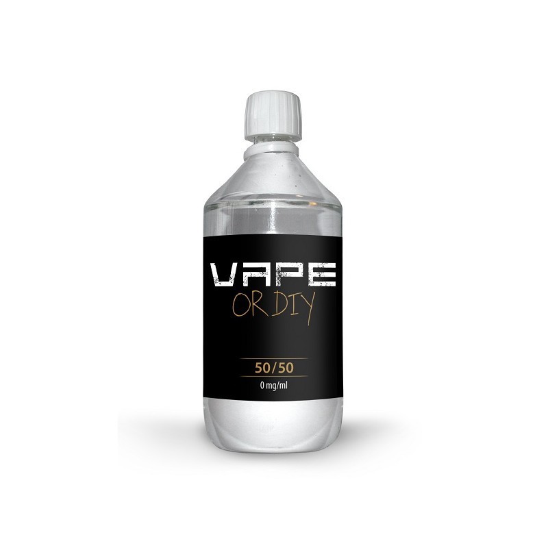 Base Vape Or DIY Revolute 1L 50/50 0mg | Base DIY Sans Nicotine