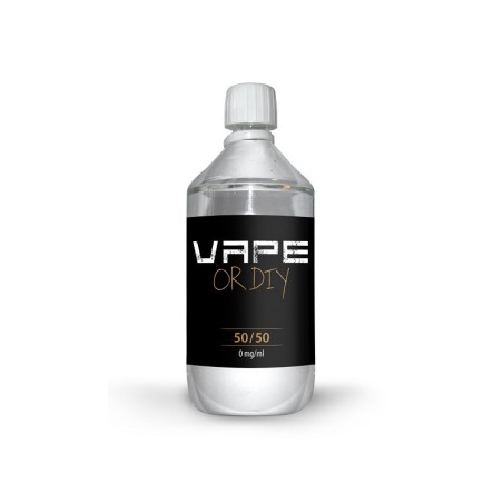 Base Vape Or DIY Revolute 1L 50/50 0mg | Base DIY Sans Nicotine