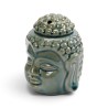 🪷✨ Brûleur à Huile Verni Craquelé Tête de Buddha Thaï – Coloris Aléatoire