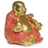 🪷✨ Figurine Mini Bouddha Chinois Porte-Bonheur Pailleté 8 cm – Par 12