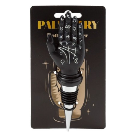 ✋🔮 Bouchon de Bouteille Main Mantra – Paume de Main Tarot – Par 4