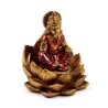 🪷🐘 Lot de 2 Ganesh & Lakshmi Dorés sur Lotus