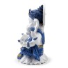 🐘💙 Figurine Ganesh Blanc & Bleu – Connaissance