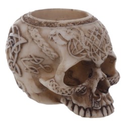💀🕯️ Porte-Bougies Crânes – Par 6