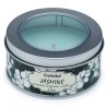 🌸🕯️ Bougie à la Cire de Soja dans Boîte en Étain Goloka – Jasmin