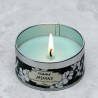 🌸🕯️ Bougie à la Cire de Soja dans Boîte en Étain Goloka – Jasmin