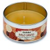 🌿🕯️ Bougie à la Cire de Soja dans Boîte en Étain Goloka – Palo Santo