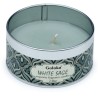 🌿🕯️ Bougie à la Cire de Soja dans Boîte en Étain Goloka – Sauge Blanche