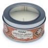 🍦🕯️ Bougie à la Cire de Soja dans Boîte en Étain Goloka – Gousse de Vanille