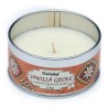 🍦🕯️ Bougie à la Cire de Soja dans Boîte en Étain Goloka – Gousse de Vanille