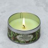 🍋🌿🕯️ Bougie à la Cire de Soja dans Boîte en Étain Goloka – Citronnelle