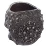 💀🪷🕯️ Porte-Bougie – Crâne de Bouddha Argenté