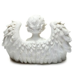 👼🕯️ Portes-Bougies Chérubin Blanc