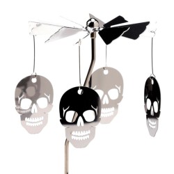 💀🕯️ Bougeoir Carrousel Crâne