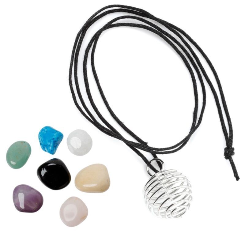 📿💎 Kit – Faites Votre Propre Collier de Pierres