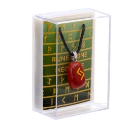 🔮🪨 Pendentif Pierre Runique