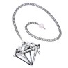 🔮💎 Pendule Guérisseur avec Pierres Précieuses