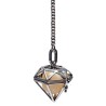 🔮💎 Pendule Guérisseur avec Pierres Précieuses