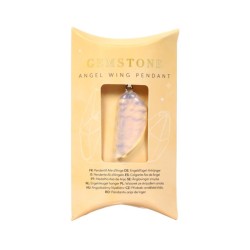 👼💎 Pendentif Gemme – Aile d'Ange