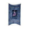 🌙💎 Pendentif Gemme – Croissant de Lune