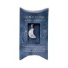 🌙💎 Pendentif Gemme – Croissant de Lune