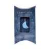 🌙💎 Pendentif Gemme – Croissant de Lune