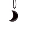 🌙💎 Pendentif Gemme – Lune