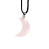 🌙💎 Pendentif Gemme – Lune