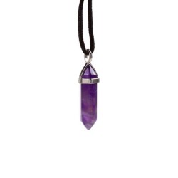 💎✨ Pendentif Gemme – Double Pointe