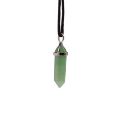 💎✨ Pendentif Gemme – Double Pointe