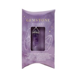 💎✨ Pendentif Gemme – Double Pointe