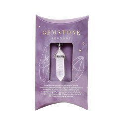 💎✨ Pendentif Gemme – Double Pointe
