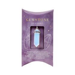 💎✨ Pendentif Gemme – Double Pointe