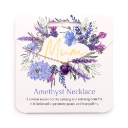 🌸💎 Collier Gemme – Nectar Meadows Mum