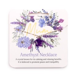 🌸💎 Collier Gemme – Nectar Meadows Mum