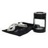 SMOKUS FOCUS HORIZON NOIRE | Pot Hermétique LED Rechargeable Loupe x5