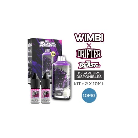 Kit The Beast 45K Nebula Panther 750mAh Wimbi X Drifter 10mg
